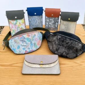Pochettes en cuir